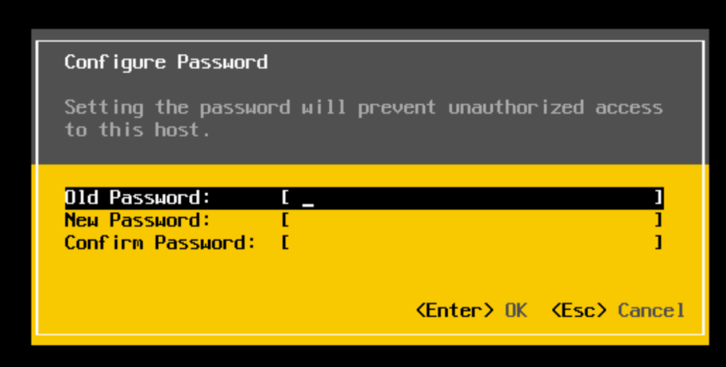 Config password. Confirm password создать.